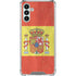 Spain Flag Distressed Galaxy A13 5G Clear Case